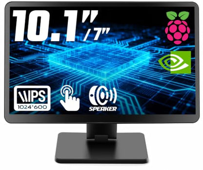 10.1-inch Small Monitor with Touchscreen for Raspberry Pi, Home Assistant - size: 10.1-inch