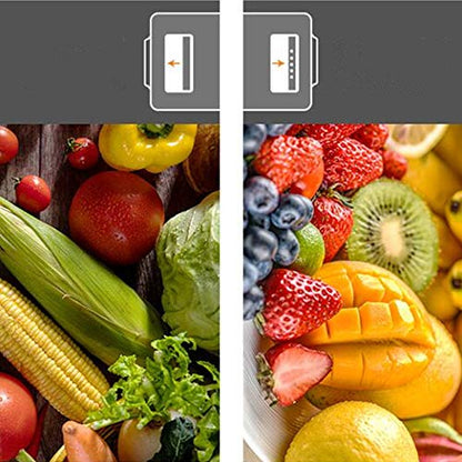 SANNO Fridge Produce Saver Food Storage Bin Containers, Refrigerator Food Fruit Vegetables storage Produce Saver Produce Saver Containers, Stackable Freezer Fridge - size: 3-Pack