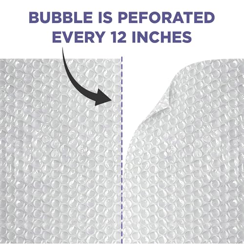 Heavy Duty Small Bubble Wrap Roll for Moving & Packing, 12 in x 175 ft