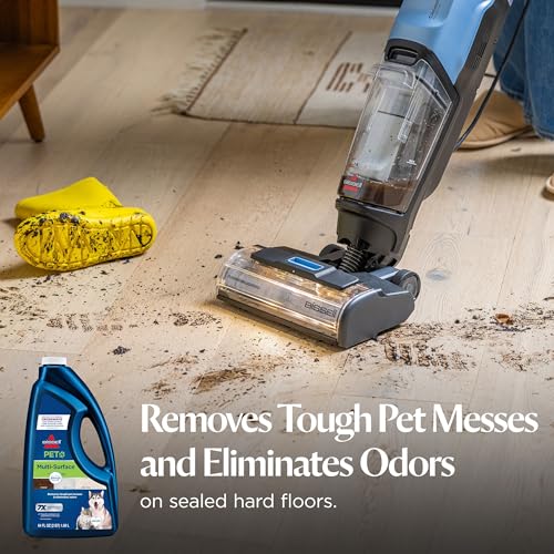 Bissell Multi-Surface Pet Formula with Febreze Freshness, 22951, 64 Fl Oz, Use on Sealed Hard Floors, and Area Rugs, Removes Tough Messes, Febreze Freshness - size: 64 Fl Oz (Pack of 1)