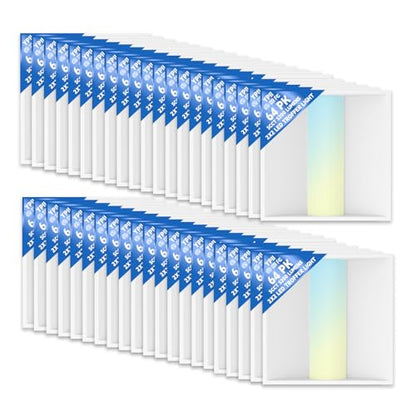 2x2 FT LED Center Basket Troffer Light, 3CCT Color Tunable 3500K/4000K/5000K, Watt Adjustable 30/35/40W, 0-10V Dimmable Drop Ceiling Lights, 120-277V-ETL Qualified-64Pack - size: 2X2 64Pack