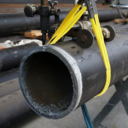 4 Pcs Lift Sling Straps, Yellow, 1'' X 4',6171lb - color: Yellow, size: 1'' X 4',6171lb