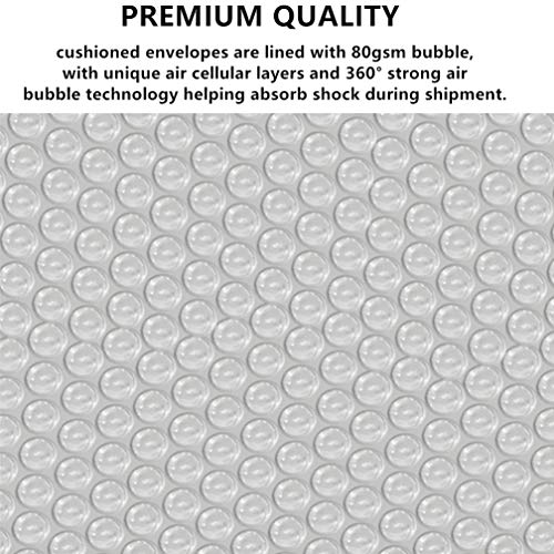 Small Bubble Mailers 3.5X5.9 Inch 12 Pack (Black) - color: Black