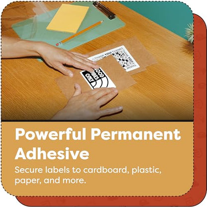 2" X 1” Direct Thermal Printer Labels (15600 Count, 12 Rolls) - size: 2" X 1"