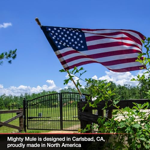 Mighty Mule MM572W HD Dual Arm Gate Openers 12 V Wireless AC/Battery Powered Automatic Gate Opener - size: Dual Gate Opener