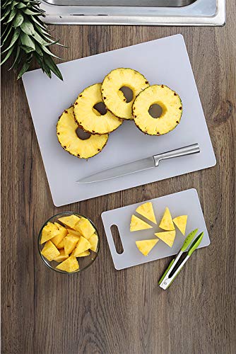 Dexas NSF Polysafe Cutting Board, 14 by 17 inches, White - size: 14"L x 17"W, style: Flat