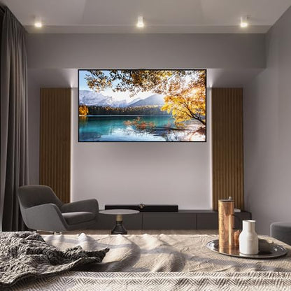 Mount-It! Motorized Ceiling TV Mount – Silent Electric Flip Down TV Mount for 50’’-90’’ Screens, Retractable Drop Down Design, RF Remote, VESA Compatible, 88 lbs Capacity, Black - color: Black