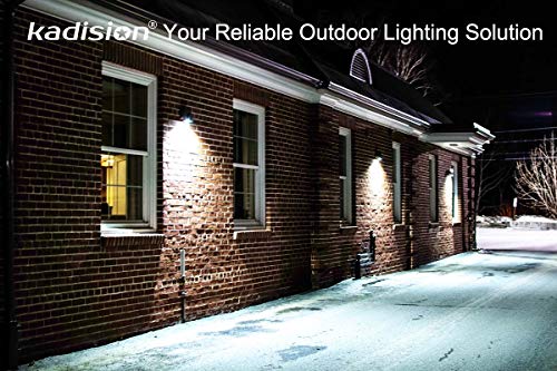 kadision Full Cutoff LED Wall Pack Light with Dusk-to-Dawn Photocell, 30W