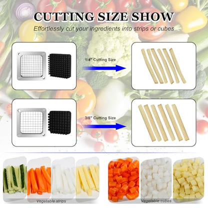 Replacement Chopper 1/4" Blade for Commercial Vegetable Chopper Dicer - color: 1/4‘’ blade