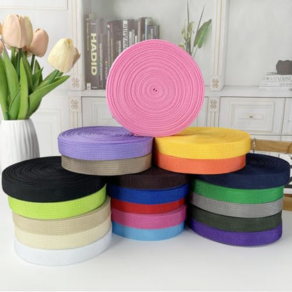 3/4 Inch Lt Blue Polypropylene Webbing Straps 15Yds for Sewing - color: Blue Light, size: 15