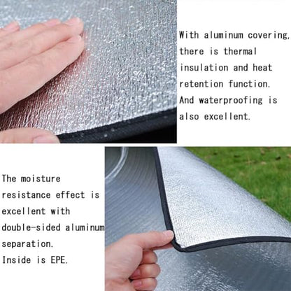 Camping Mat Insulated Sleeping Pad 78" x 39" Tent Floor Thermal Blanket