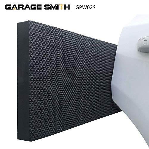 AMPULLA GWP02S Garage Wall Protector Car Door Protectors, Designed in Germany (2, Black) - color: Black