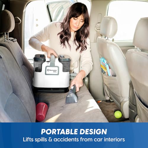 Vacmaster 400 Series Portable Carpet & Upholstery Spot Cleaner Machine - color: White