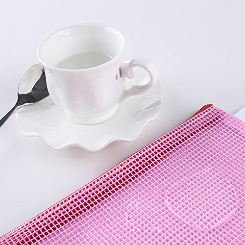 5Pcs Zipper Pouch Bags Receipt Holder Organizer for Documents and Envelopes - size: Small