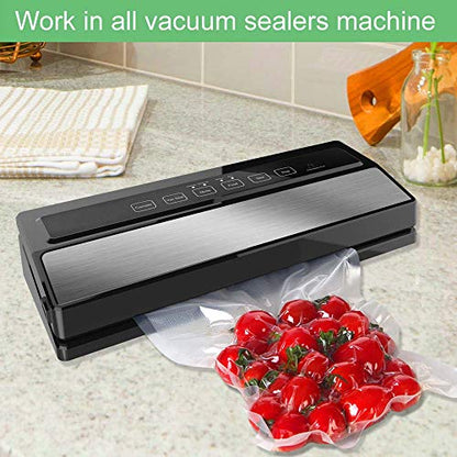O2frepak Pint 6"x10" Vacuum Sealer Bags 200ct for Food Storage - size: 6" x 10" Pint Size(200count)