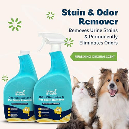 Urine B-Gone Enzyme Cleaner for Pet & Human Urine, Original, 32 oz, 2-Pack - size: 32 Fl Oz (Pack of 2)
