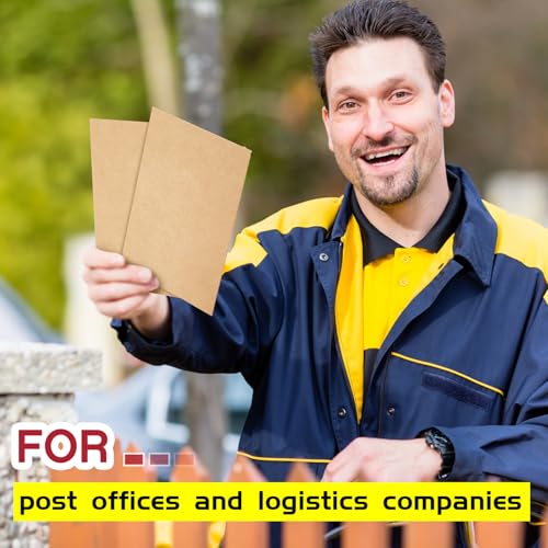 Affrolling 200 Pcs 6.5 x 4.5 Inch Rigid Photo Mailers Cardboard, Brown - color: Brown, size: 6.5 x 4.5 inch