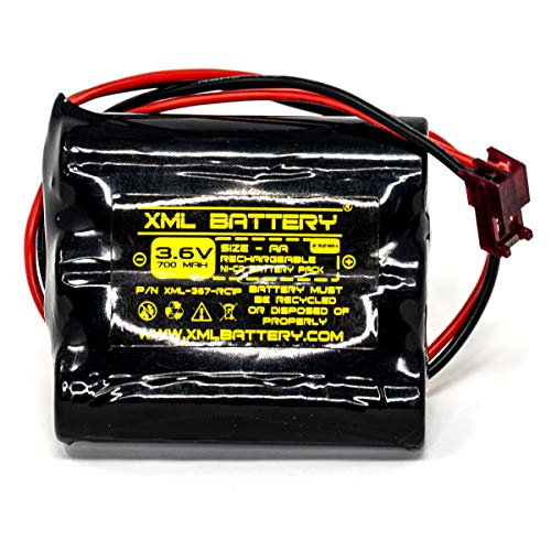 (1 Pack Sure-Lites 026-148 026148 SL026148 SL-026148 SL-026-148 3.6v 700mAh Ni-CD Battery Pack Replacement for Exit Sign Emergency Light - size: 1 Pack