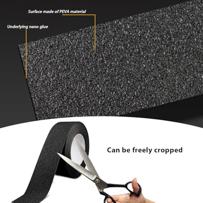 Anti Slip Car Door Entry Guard, 2In×16.4Ft Adhesive Anti-Scratch Car Door Edge Protector Sticker Cover, Universal Anti-Collision Front & Rear Bumper PEVA Trim Strips for Most Cars