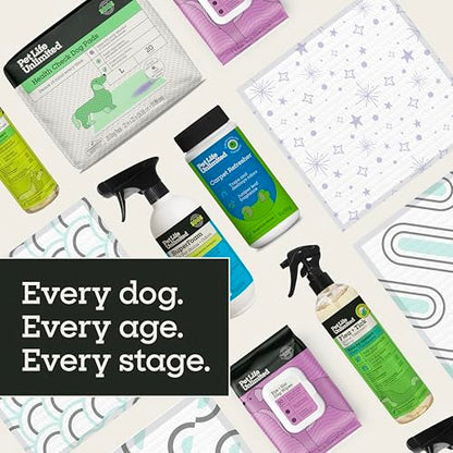 Pet Life Unlimited Smart Prints XL Puppy Pads for Dogs, Potty Training Pee Pads, 52 Count, 26" x 30", Leak-Proof, Super Absorbent, Quick-Dry, Patterned Pads with Odor Control, Made in USA - size: XL 26" x 30" 52-Count