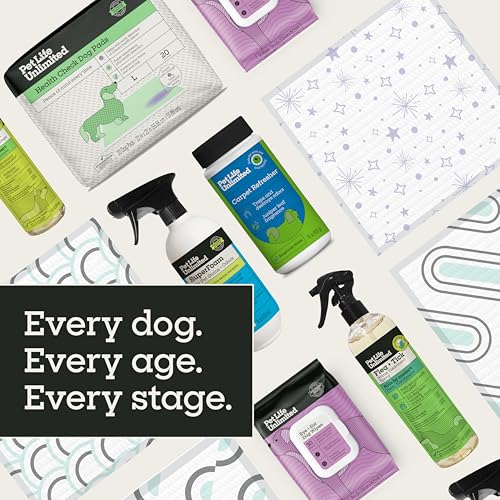 Pet Life Unlimited Smart Prints Large Puppy Pads for Dogs, Potty Training Pee Pads, 42 Count, 22" x 22", Leak-Proof, Super Absorbent, Quick-Dry, Patterned Pads with Odor Control, Made in USA - size: L 22" x 22" 42-Count