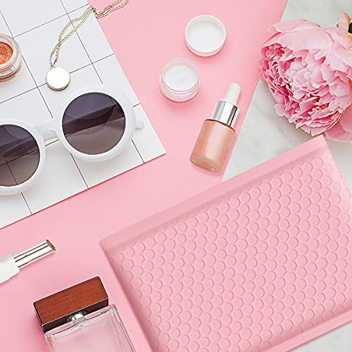 UCGOU Bubble Mailers Padded 5x8.6" Usable Size 5x7" Light Pink 50 Pack - color: Light Pink, size: 5x8.6" 50PC
