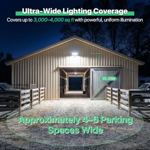 LED Parking Lot Light - 150W 6000K 120V Led Barn Light Outdoor Pole Light with Photocell Sensor - 22500lm Wall Mount Commercial Street Area Lighting for Yard Garage House Porch - size: 6000K