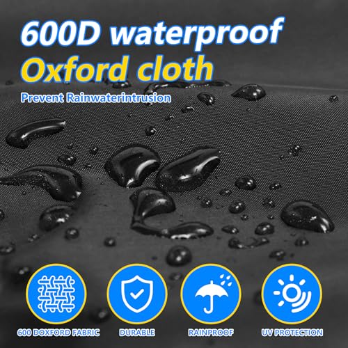 Pallet Cover, 600D Oxford Waterproof Reusable Tarp, 48 x 48 x 42 in - size: 48*48*42in