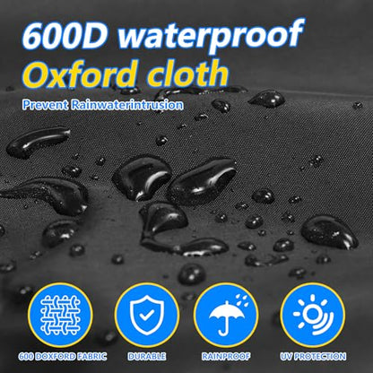Pallet Cover, 600D Oxford Waterproof Reusable Tarp, 48 x 48 x 60 in - size: 48*48*60in