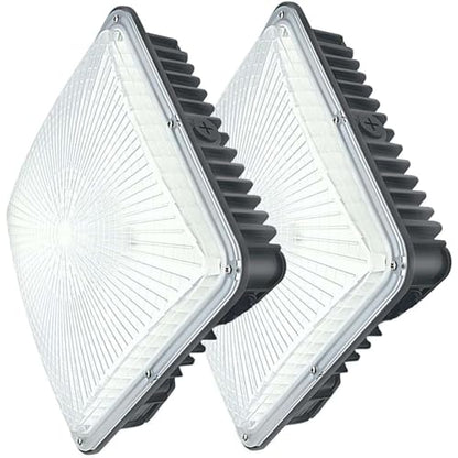 2Pack LED Canopy Light Fixture,8400Lm 70W,110V AC - size: Canopy-light