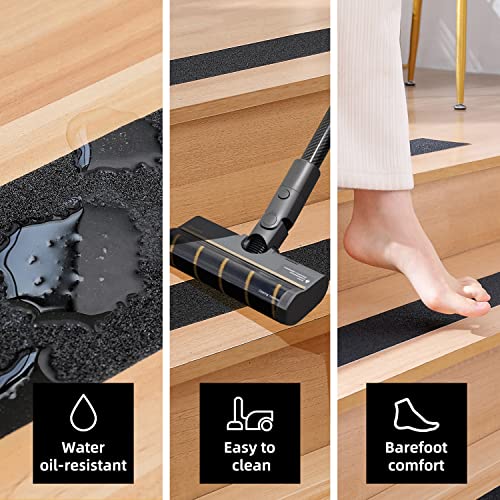 Reniteco 2" x16.5Ft Anti Slip Tape Black Heavy Duty Grip 1PC - color: 10-Black, size: 2in x 16.5Ft
