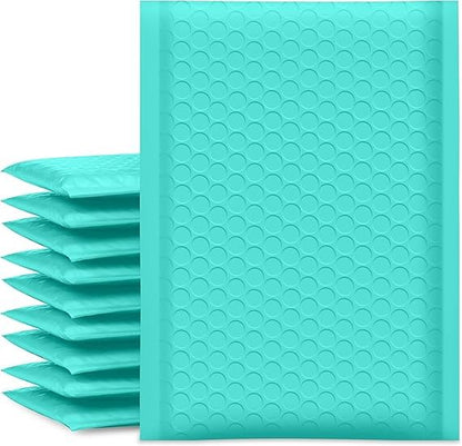 Koja Extra Thick Padded Bubble Mailers, 6x10 in, 50-Pack, Green - color: Green, size: 6 x 10" 50-Pack
