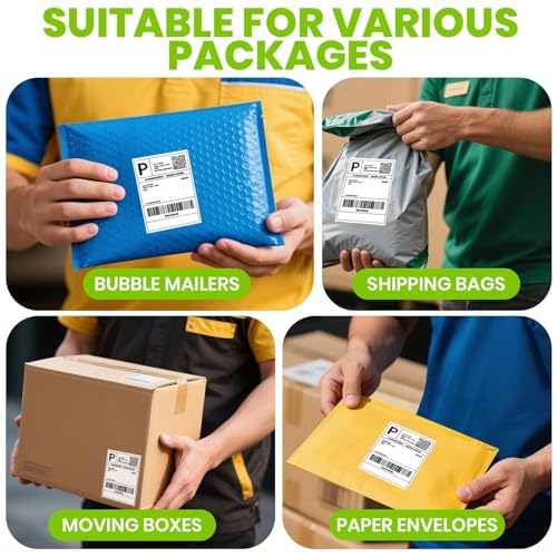 ADHES 4x6 Thermal Shipping Labels 10 Pack – 220 Labels Per Roll, 2200 Total