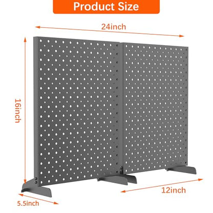 TORACK Pegboard Display Stand for Craft Shows & Fairs, Black, Pack of 4 - style: 4-Pack Black