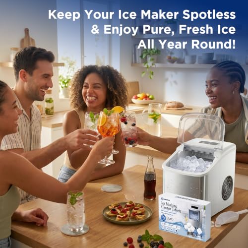 Ice Machine Cleaner Descaler Tablets,15-Pack Starter Kit