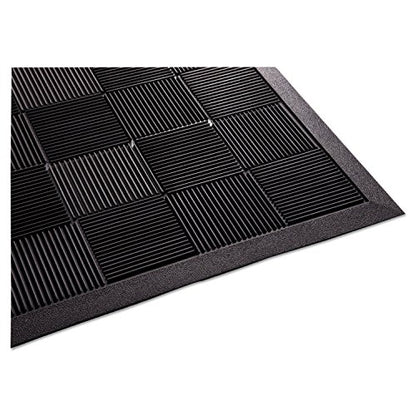 Guardian Floor Protection PARQUET3X5 Parquet Wiper Scraper Outdoor Floor Mat, Rubber, 3' x 5', Black, 3' Length, 5' Width - size: 3' x 5' (Rectangular)