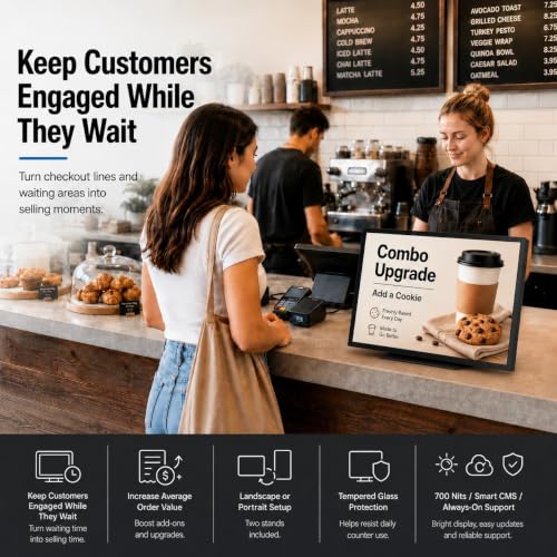 18.5" Countertop Digital Signage Display