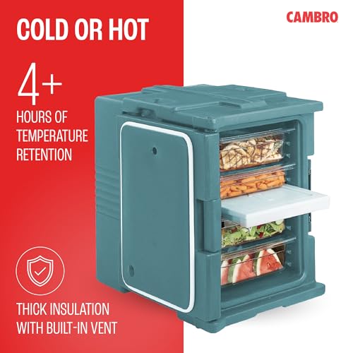 Cambro Insulated Food Pan Carrier - Hotbox for Catering & Transport - UPC400 Series (Slate Blue) - color: Slate Blue