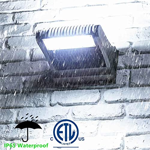Rotatable LED Wall Pack Light with Dusk to Dawn Photocell, 150W 21000LM 800-1000W HPS/HID Equiv., 5000K Daylight ETL Commercial Outdoor Security Lighting for Warehouse, Entrance, Parking, Garage - size: 150W