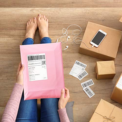 UCGOU Poly Mailers 10x13 Inch Light Pink 200 Pack Shipping Bags #4 Strong Mailing Envelopes Boutique Packaging Postal Self Seal Adhesive Waterproof and Tear Proof Small Business for Clothes Books - size: 10x13" 200PC