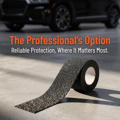 Car Door Edge Guard Sill Protector, 16FT x 2.7", Non-Slip, Black - color: Black