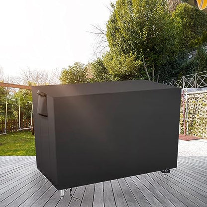Outdoor Prep Table Cover for Metal BBQ Cart Table, 60x30x34 Inch - size: 60" x 30" x 34"