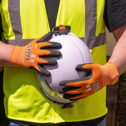 Klein Tools 60582 A1 Cut-Resistant Work Gloves, X-Large, 2-Pair - size: X-Large, style: 2-pair Pack