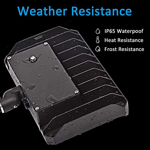 30W LED Flood Light with Knuckle, Outdoor Dusk to Dawn Light 5000K