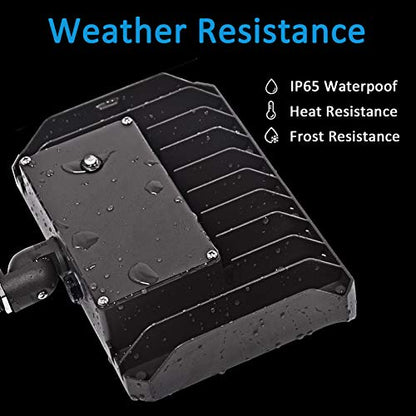 30W LED Flood Light with Knuckle, Outdoor Dusk to Dawn Light 5000K