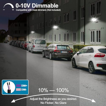 LED Parking Lot Light 150W/100W/75W Adjustable with Dusk to Dawn