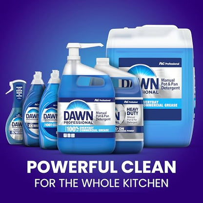 Dawn PRO Heavy Duty Manual Pot & Pan Detergent, Dish Soap (1 gal, 2 pack) - size: 128 Fl Oz (Pack of 2)