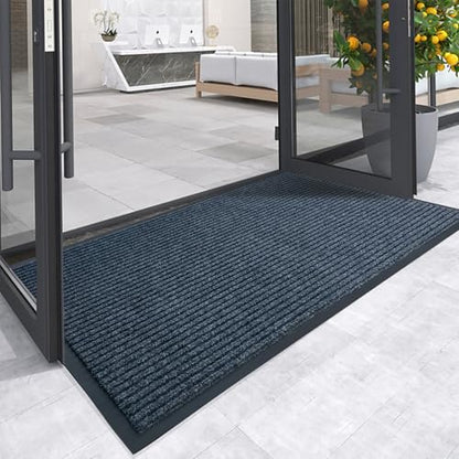 Front Door Mat, 3'x6'Indoor Outdoor Welcome Commercial Floor Mats - size: 36"x72"