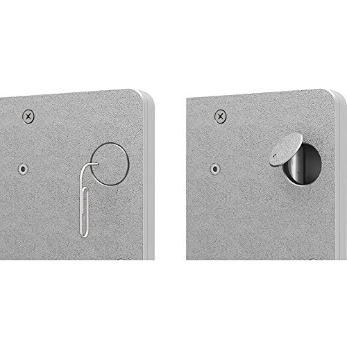 VidaMount Light Grey Enclosure and Fixed VESA Slim Wall Mount [Bundle] Compatible with Samsung Galaxy Tab A 8.0 (2017) - color: Light Grey, size: Galaxy Tab A 8.0 (2017)