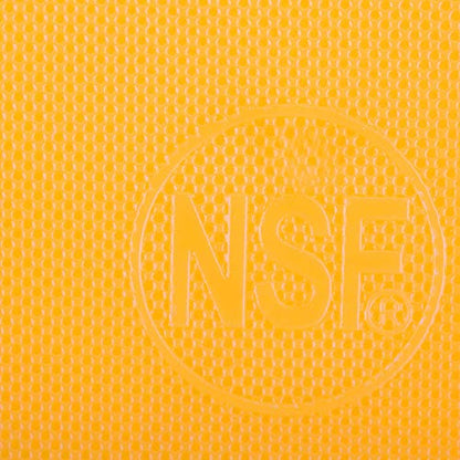 Thirteen Chefs Large 18 x 12 Yellow Cutting Board - Professional 1/2 Inch Thick HDPE for Poultry and Chicken - Food Service and Restaurant Certified - color: Yellow, size: 18"L x 12"W